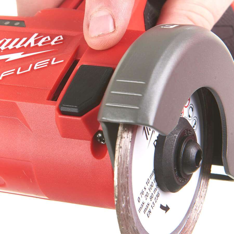 Akku-Winkelschleifer 125mm – 18V, 12000 U/min, Bürstenlos, Kompatibel Mit Milwaukee Akkus