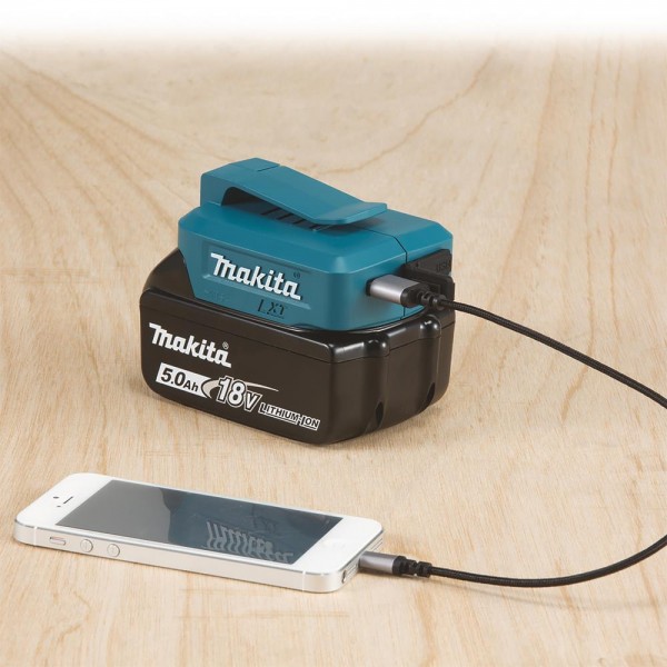 Makita ADP05 DEAADP05 Akku USB Ladeadapter Adapter für alle 14,4V - 18V Akkus