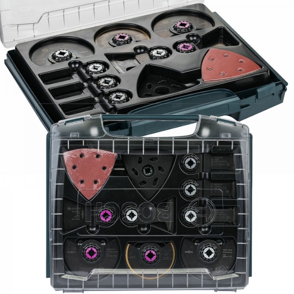 Bosch Multifunktionswerkzeug-Aufsätze Multi-tool i-BOXX Pro 34-teilig Starlock