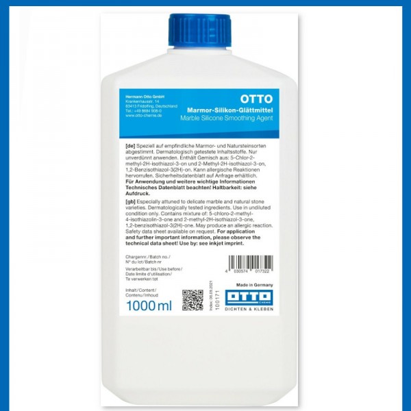 Otto Chemie Marmor-Silikon-Glättmittel Glättemittel 1000ml 1L GLM-57