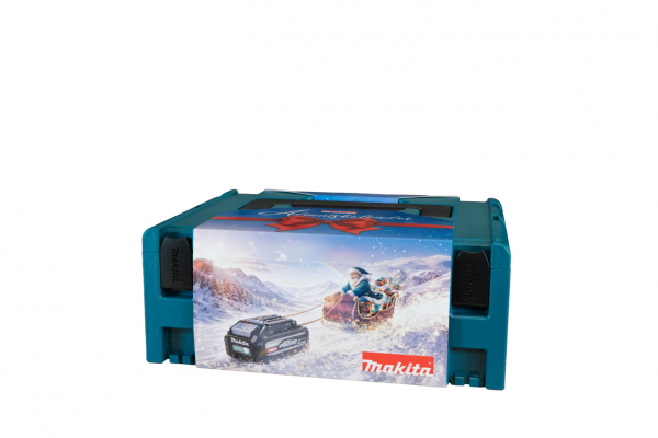 Makita Adventskalender 2026 - 24 Teile im MAKPAC Werkzeugkoffer