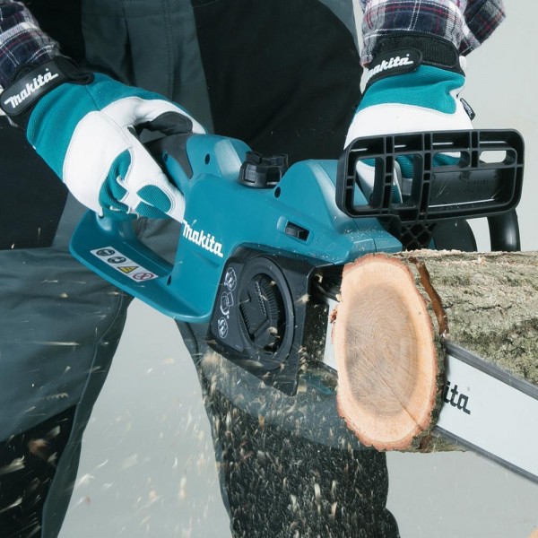 Makita Elektro-Kettensäge + 2 Sägeketten UC3541A 35cm