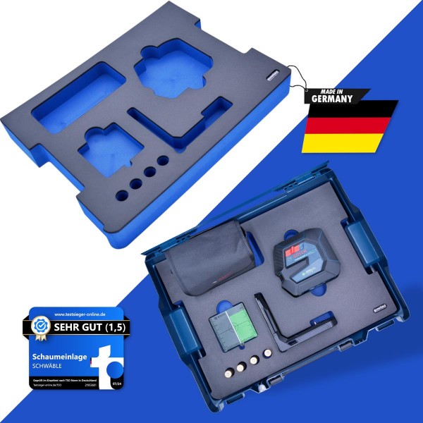 SCHWÄBLE Schaumeinlage Schaumstoffeinlage Bosch Akku-Linienlaser GLL20-22 G