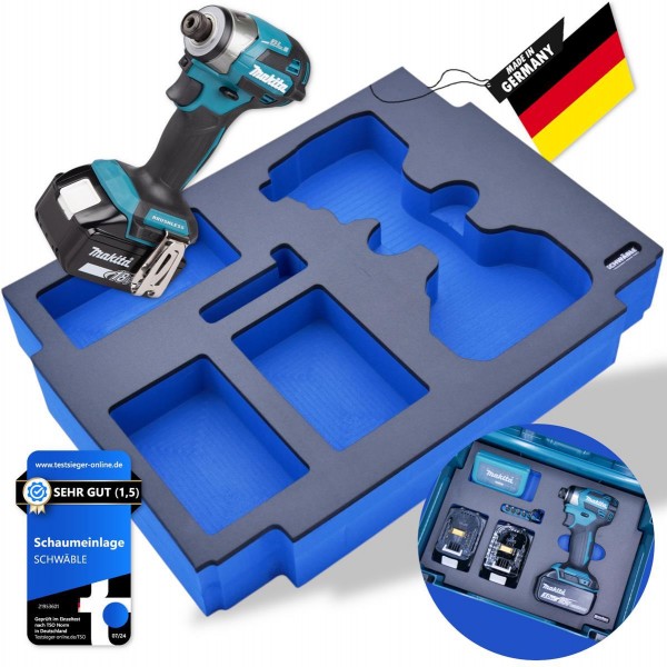 Makita Akku-Schlagschrauber 18V DTD172SZ 180Nm + Schwäble Schaumstoffeinlage