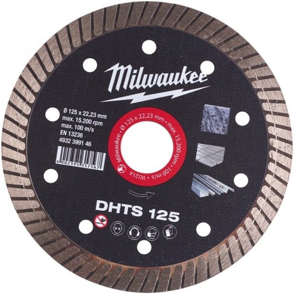 Milwaukee Diamantscheibe 125mm DHTS 125x22,23mm