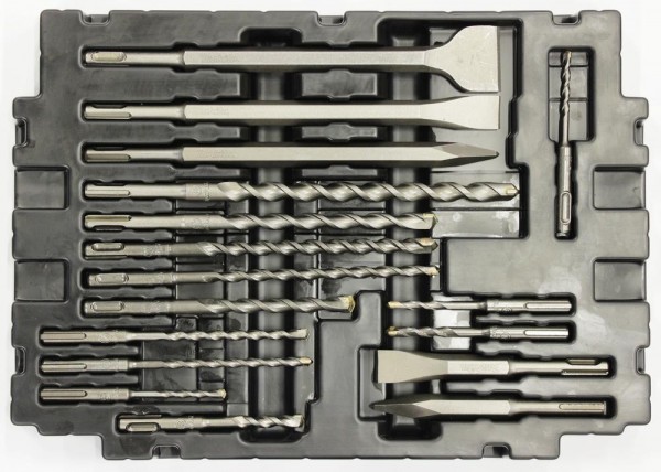 Makita Bohrer- Meißel-Set SDS-Plus Gr.1 17-teilig.