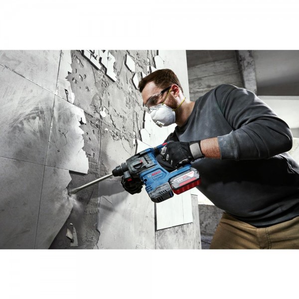 Bosch Akku-Bohrhammer 18V GBH 18V-22 + Absaugung