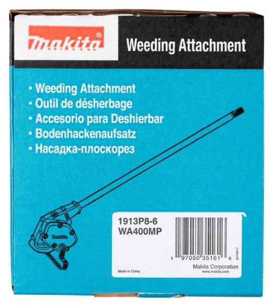 Makita Aufsatz für DUX18 DUX60 UX01G Bodenhackenaufsatz WA400MP 1913P8-6