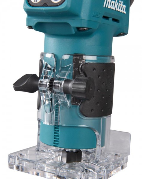 Makita Akku-Kantenfräse Fräsmaschine Oberfräse 18V DRT52Z 6mm