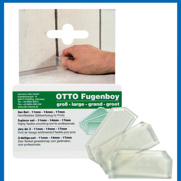 Otto Fugenboy groß Glättwerkzeug Silikonabzieher Spachtel Abzieher  11/14/17mm, Otto-Chemie, Marken