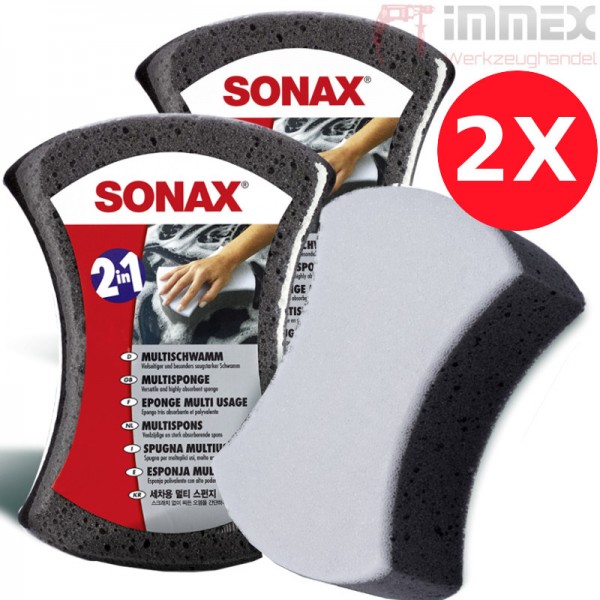 SONAX MultiSchwamm 2in1 2x