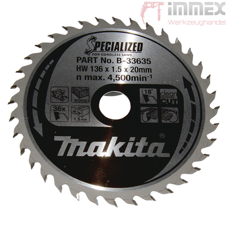 MILWAUKEE Universal-Sägeblatt Mit 36 Zähnen – 1,6x190mm Für Holzarbeiten, 4932471301