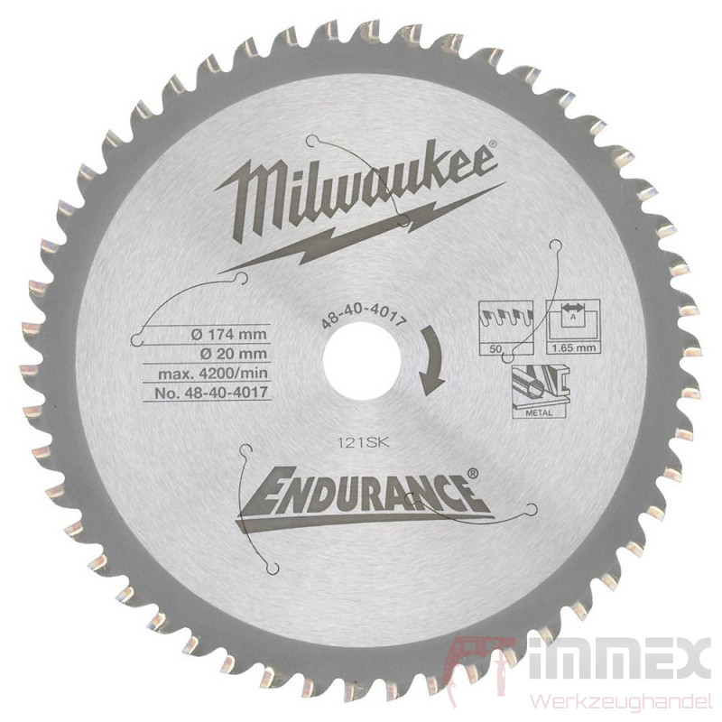 MILWAUKEE Universal-Sägeblatt Mit 36 Zähnen – 1,6x190mm Für Holzarbeiten, 4932471301