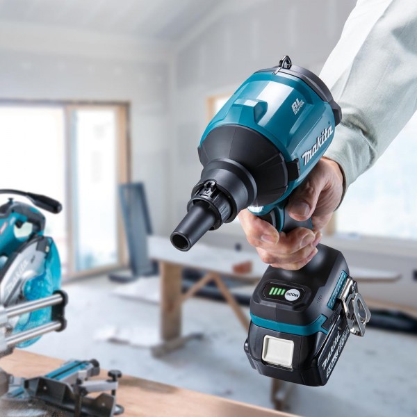 Makita Akku-Gebläse Ausbläser 18V DAS180SZ + Schwäble Schaumstoffeinlage